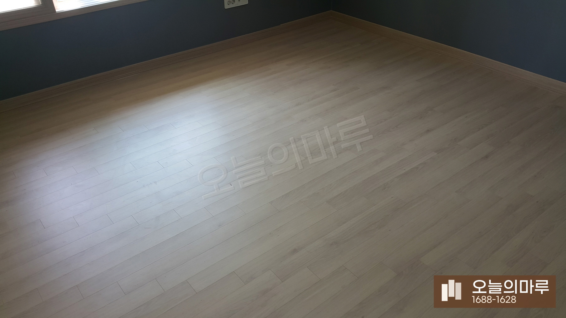화성 동탄7동 한솔 울트라 화이트워시오크 빌라 강마루 시공 시공 후