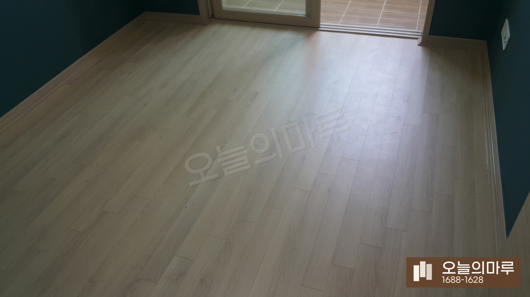 화성 동탄7동 한솔 울트라 화이트워시오크 빌라 강마루 시공 시공 후