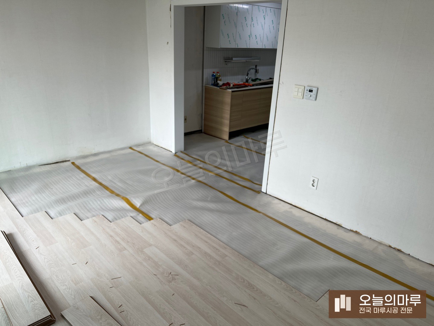 성동구 행당1동 동화 클릭S 오크3 빌라 강화마루 시공 시공 중