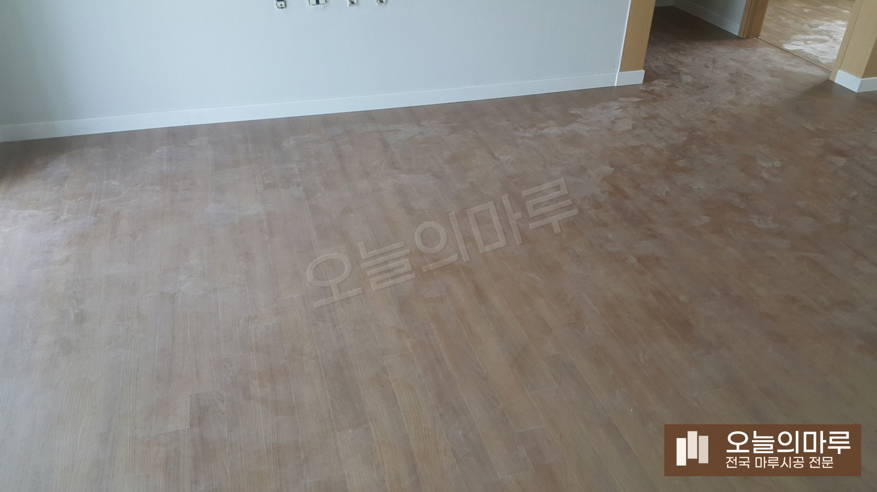 대구 매호동 한솔 울트라 티크5 전원주택 강마루 시공 시공 후