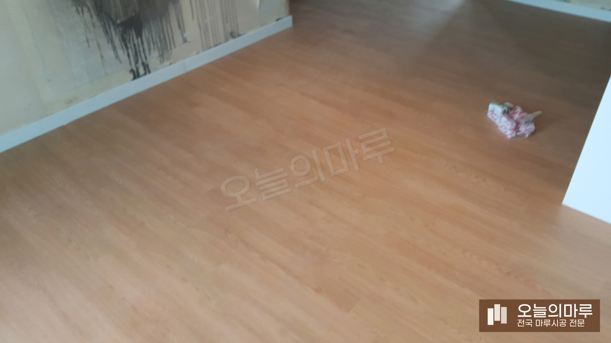 통영 산양읍 구정 강마루 오크 빌라 강마루 시공 시공 후