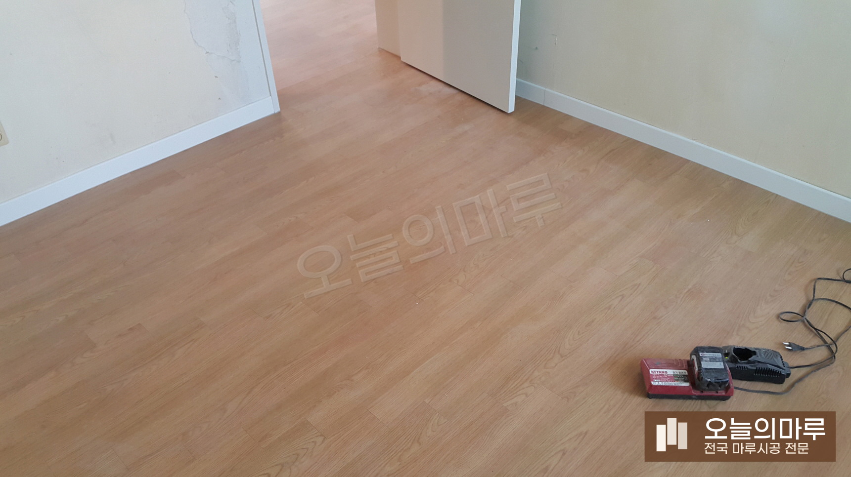통영 산양읍 구정 강마루 오크 빌라 강마루 시공 시공 후