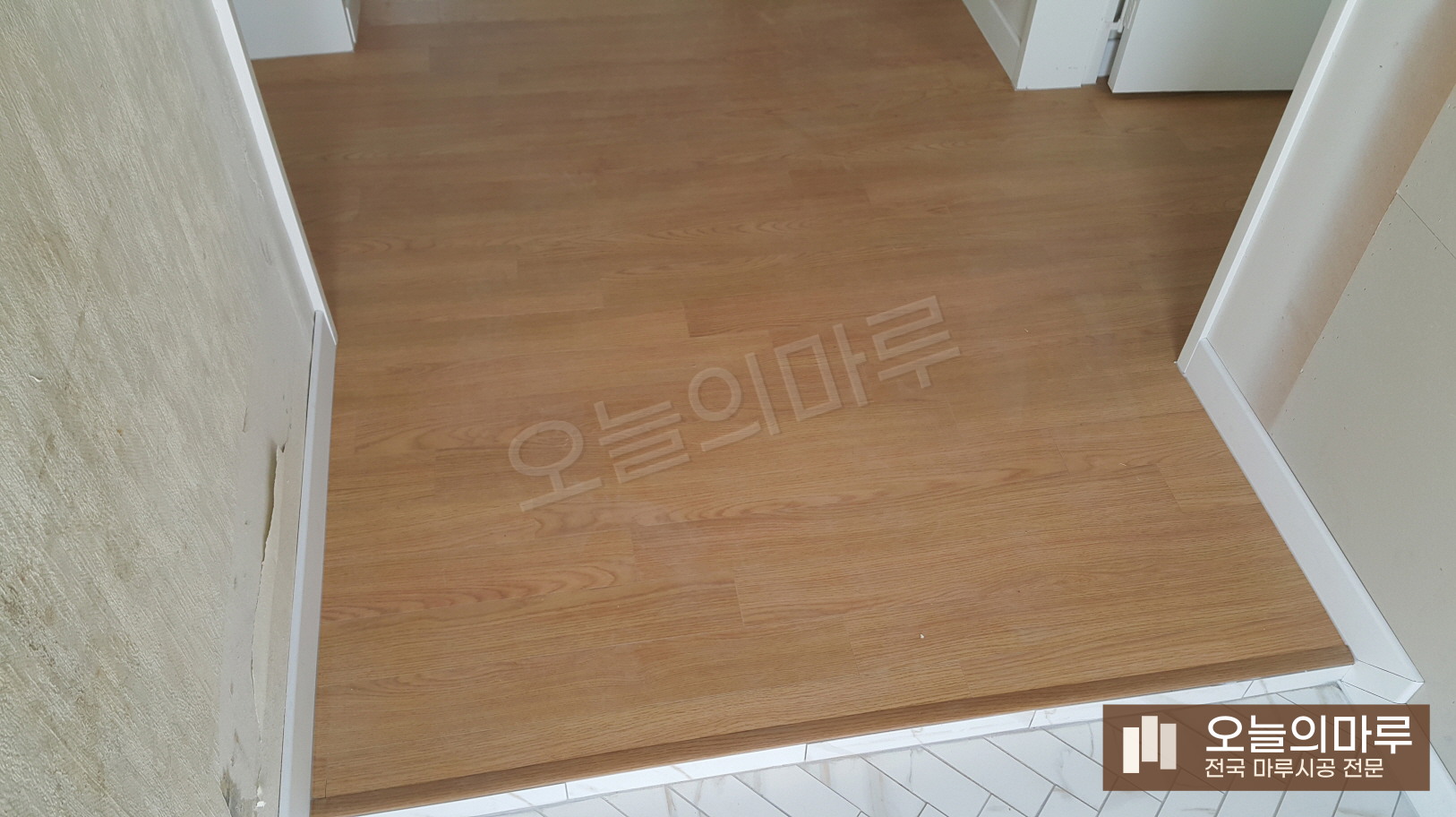 통영 산양읍 구정 강마루 오크 빌라 강마루 시공