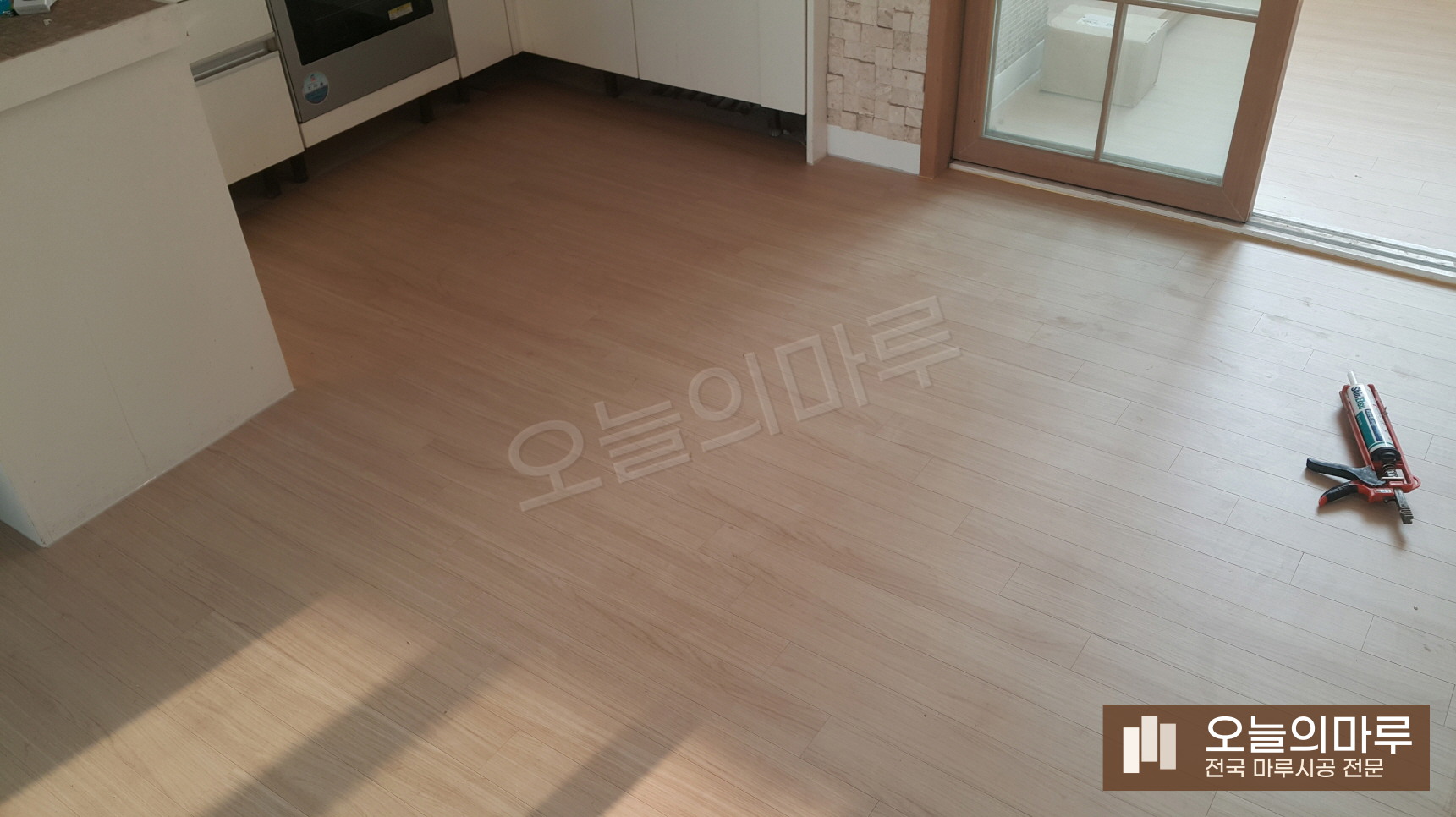 동대문구 답십리1동 한솔 SB 제너럴오크 아파트 강마루 시공 시공 후