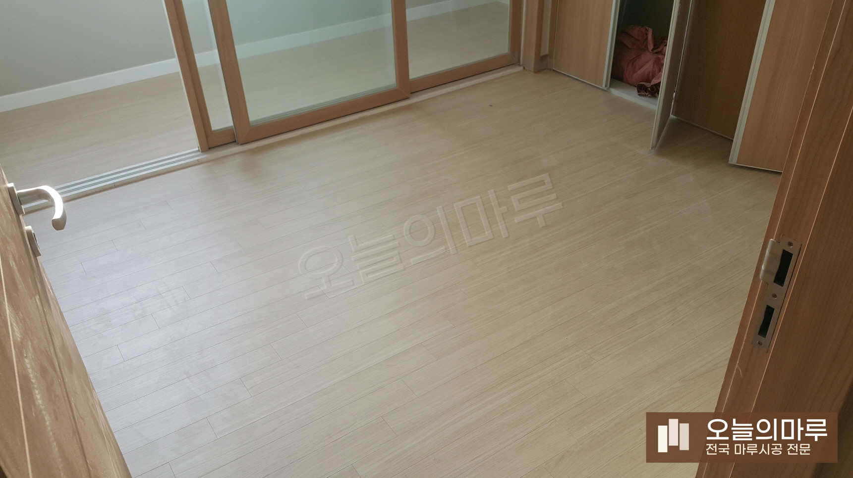 동대문구 답십리1동 한솔 SB 제너럴오크 아파트 강마루 시공 시공 후