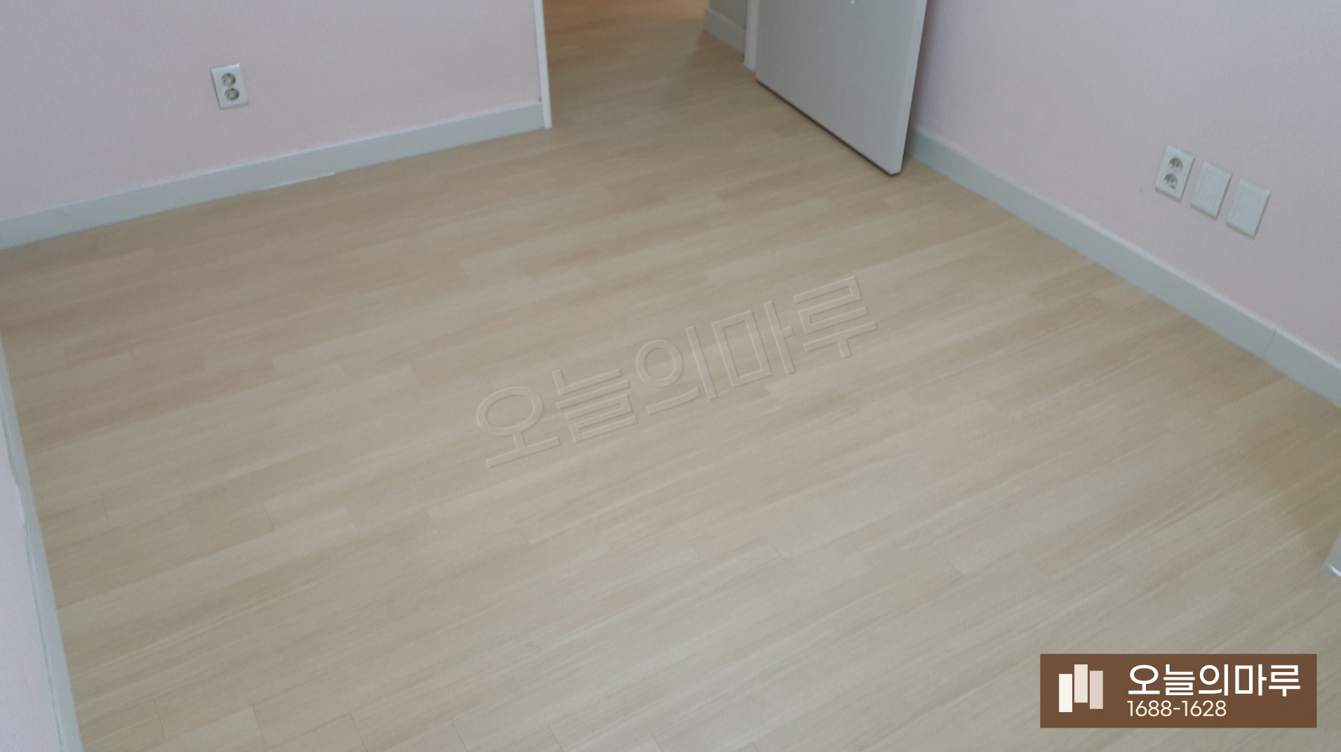 부산 녹산동 한솔 SB 오리진오크 빌라 강마루 시공 시공 후