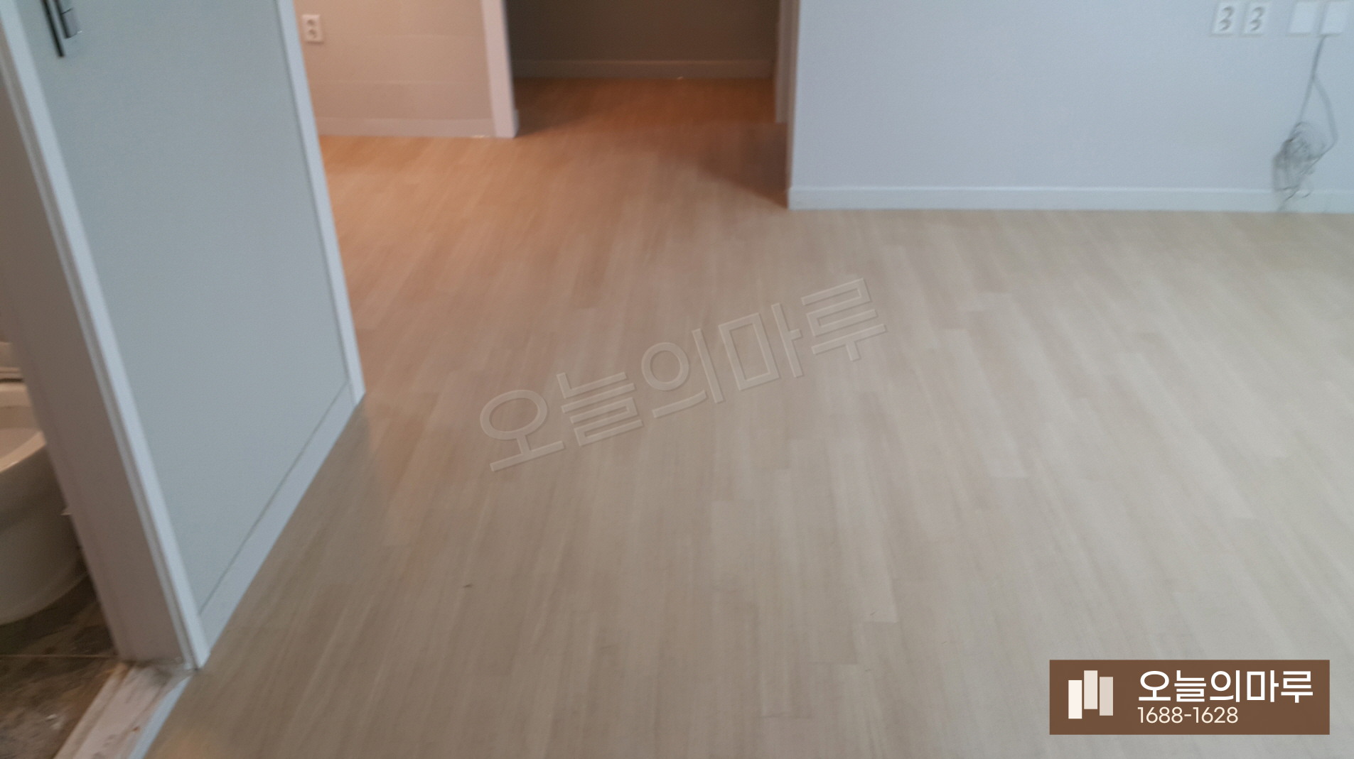 부산 녹산동 한솔 SB 오리진오크 빌라 강마루 시공