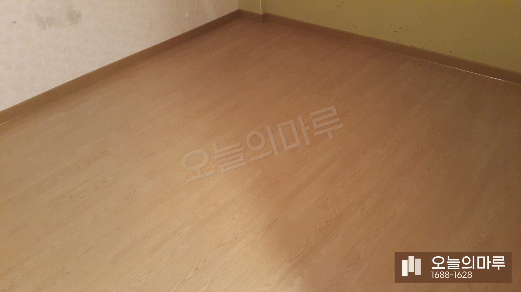 인천 주안1동 한솔 울트라 오크 빌라 강마루 시공 시공 후