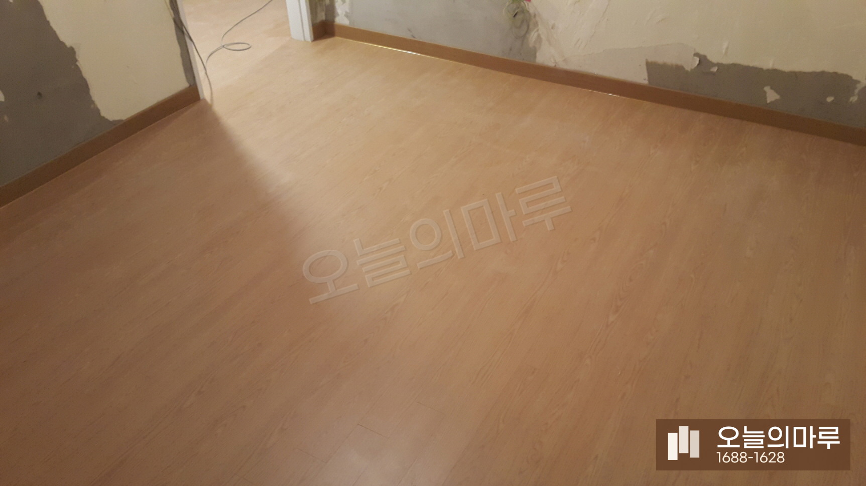 인천 주안1동 한솔 울트라 오크 빌라 강마루 시공 시공 후