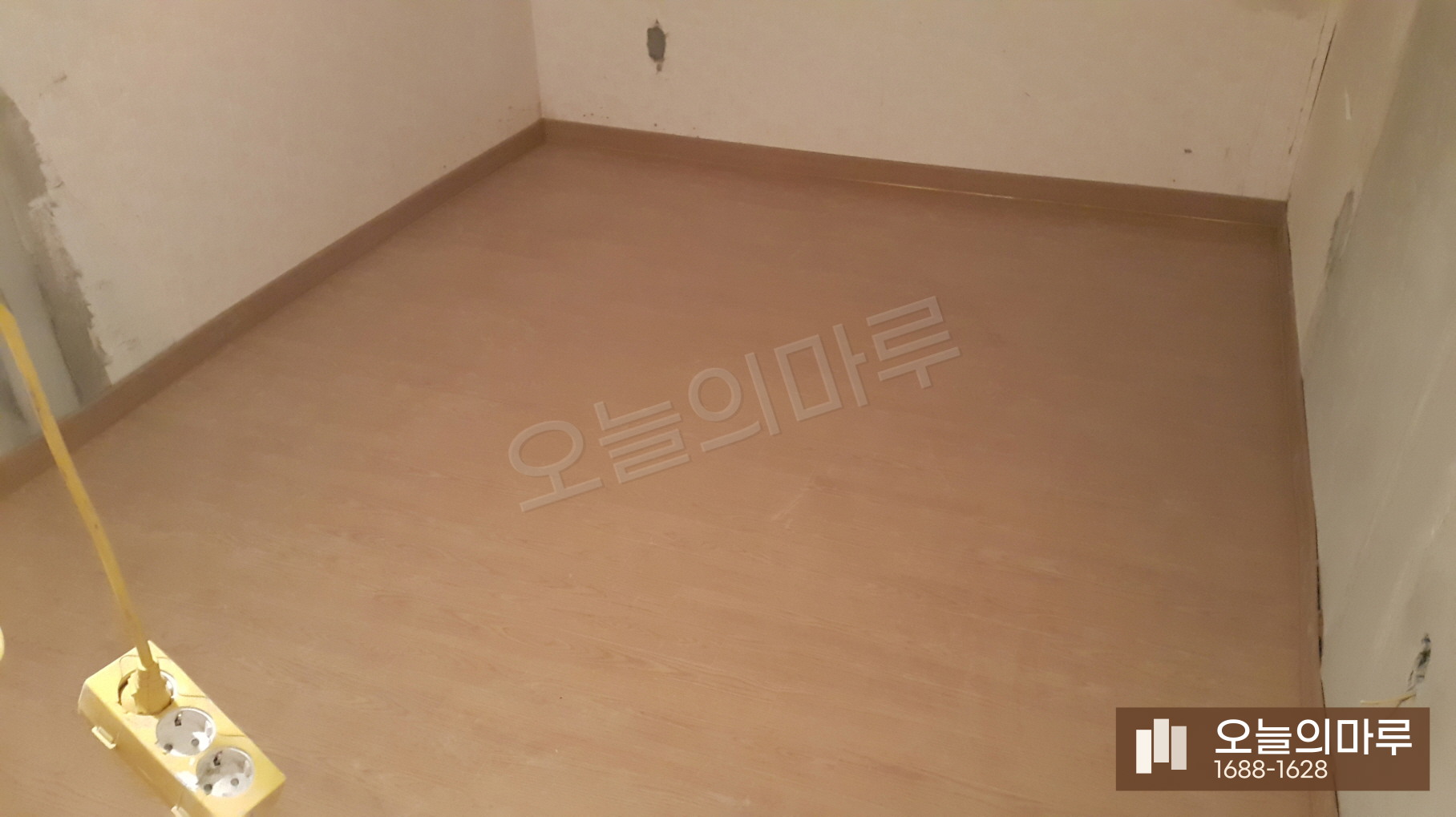 인천 주안1동 한솔 울트라 오크 빌라 강마루 시공 시공 후