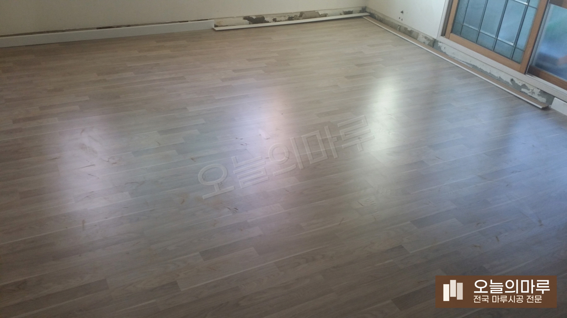 파주 송촌동 한솔 락 그레이오크 단독주택 강화마루 시공 시공 후
