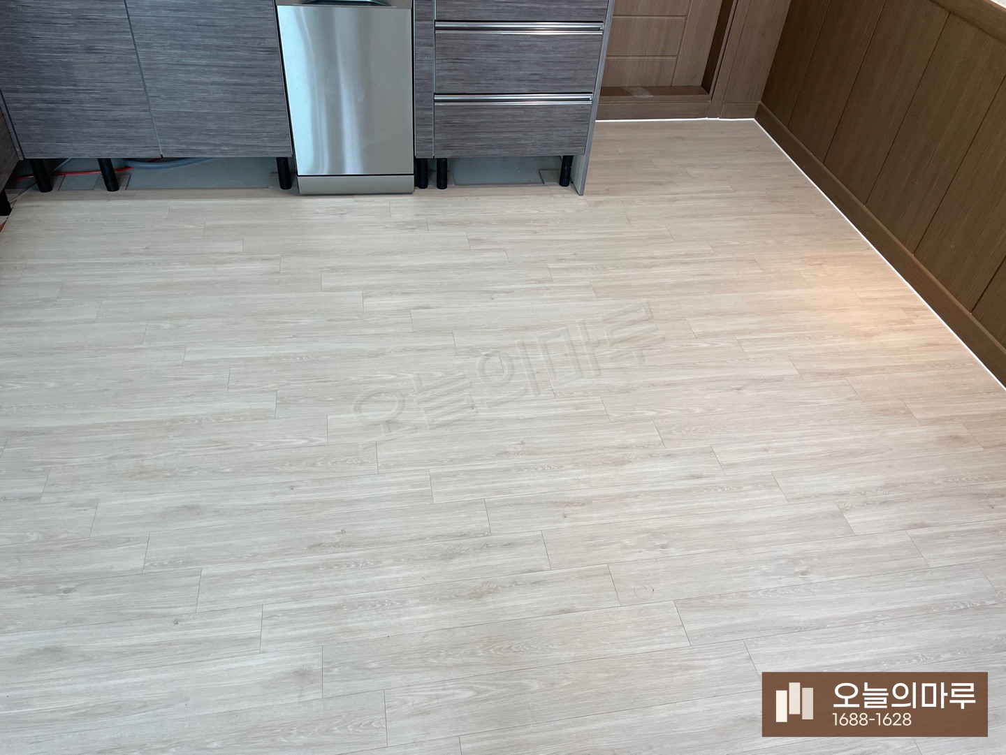 청주 수곡2동 스타 하이마루 트렌드 아파트 강마루 시공 시공 후